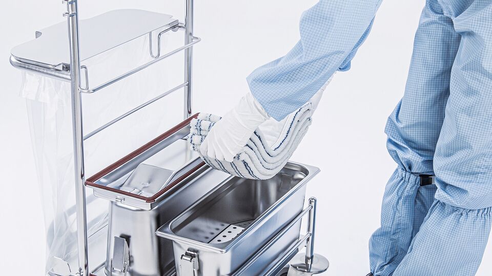 Clino® CR mit Vorpräparationsmethode EasyMop® GMP und CR