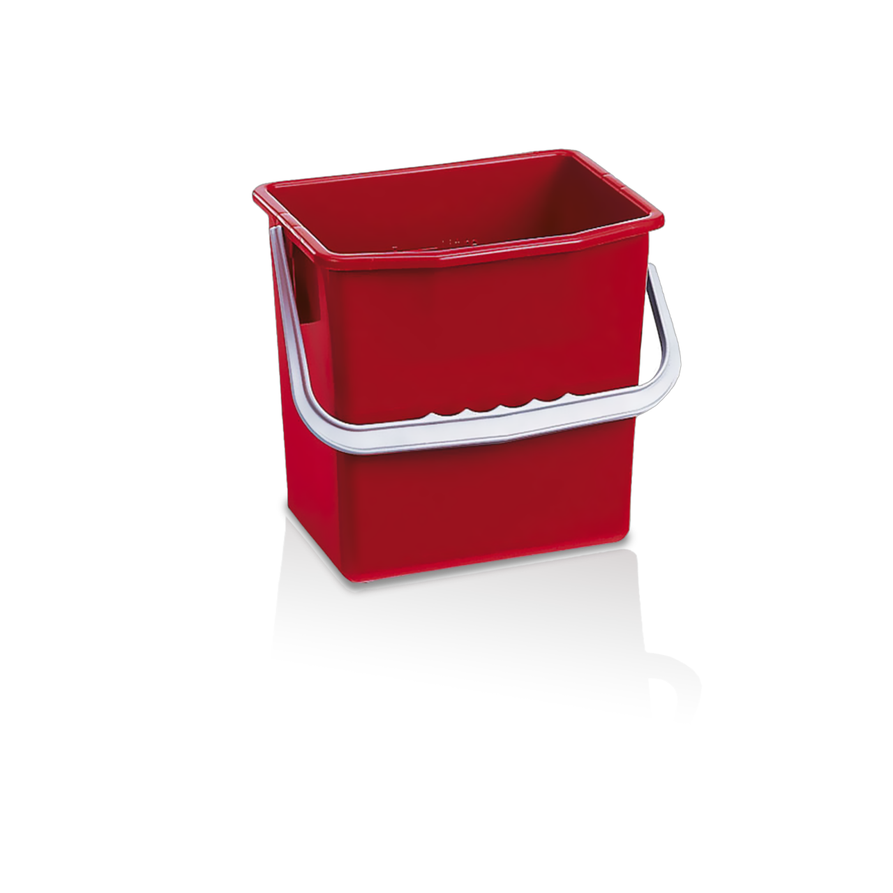 Bucket 6 L red