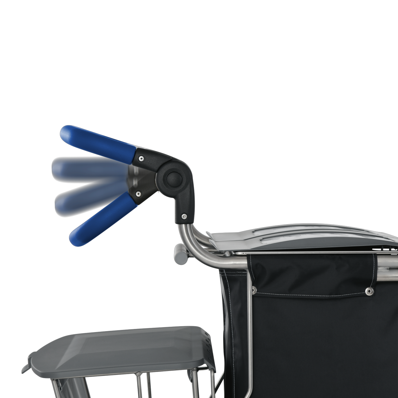 ErgoGrip height adjustable blue