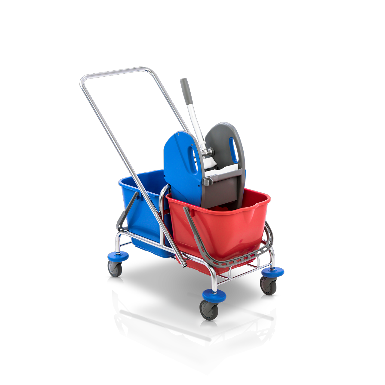 Double trolley chrome