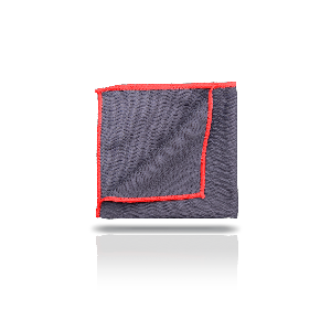 Clino® Wave anthracite avec surjet rouge